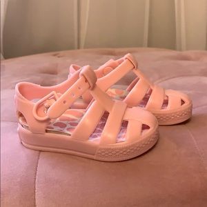 Zara baby jelly sandals